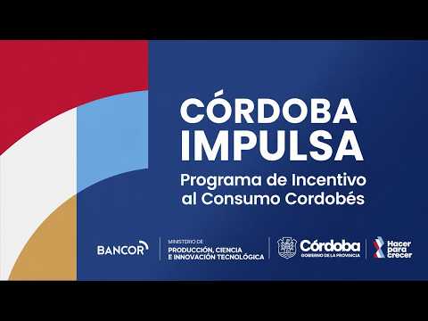 EN VIVO | PRESENTACIÓN DEL PROGRAMA CÓRDOBA IMPULSA