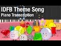 IDFB Theme Song Piano Transcription