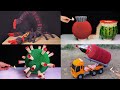 4 Most Amazing Matches Art Chain Reaction Domino Effect，The Best Match Stick Powered  Experiment！