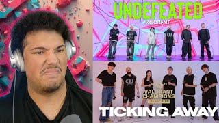 BEATPELLA x DHARNI - Ticking Away & Undefeated (Valorant) | Reaction