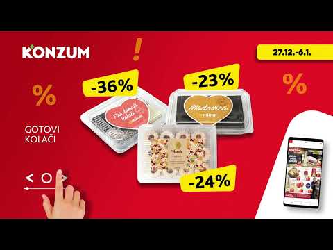 Ne propusti novu ponudu u Konzumu! #konzum #katalog