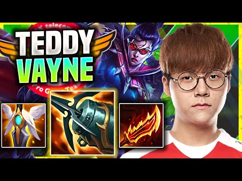 TEDDY DESTROYING WITH VAYNE! - T1 Teddy Plays Vayne ADC vs Kai'sa! | Season 11
