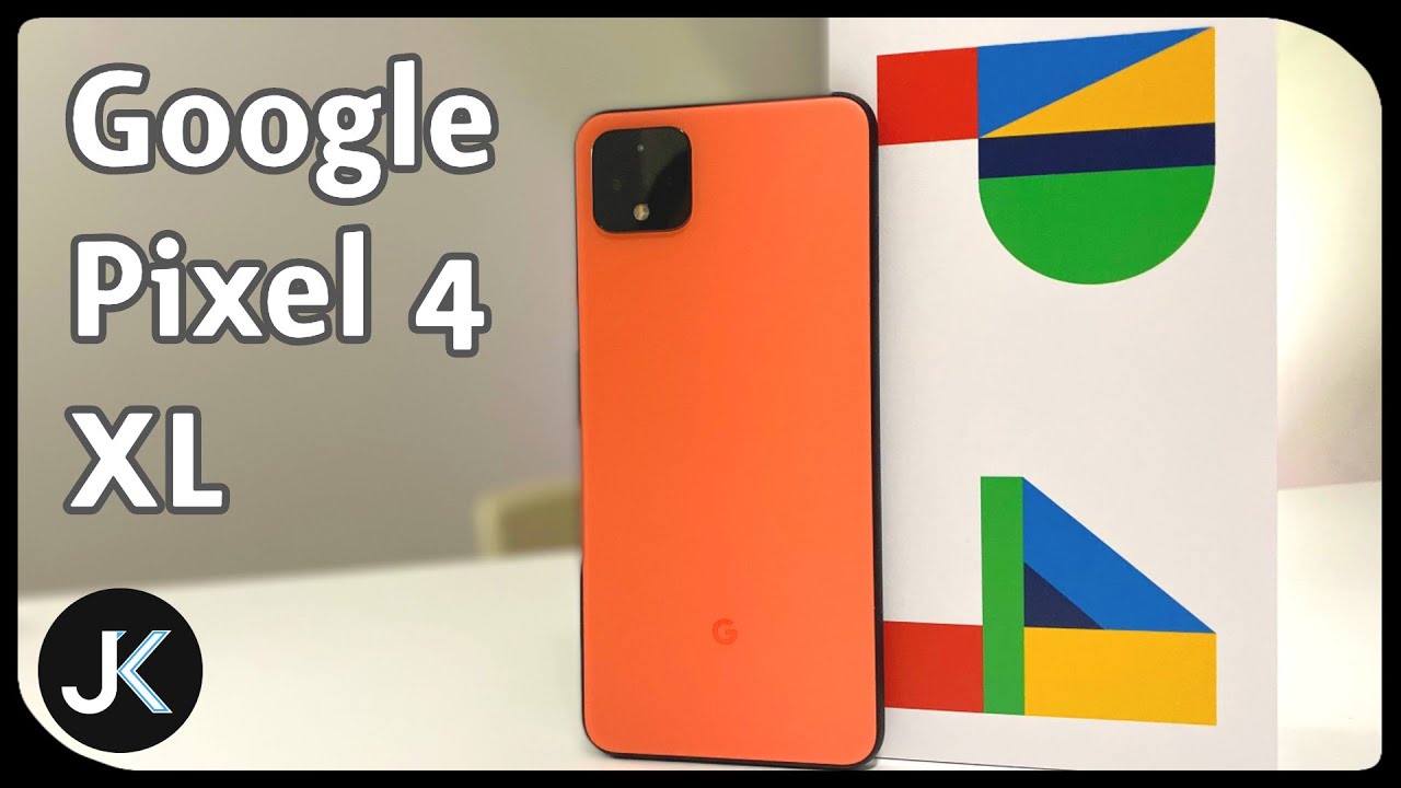Google Pixel 4 XL "Oh So Orange" 128Gb Unboxing and Video Samples