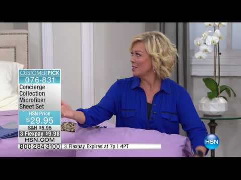 HSN | Concierge Collection Bedding 02.26.2017 - 06 PM