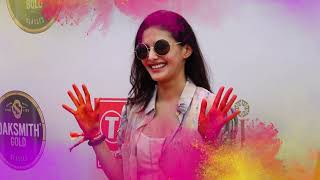 Holi with Bollywood Stars I Jacqueline Fernandez I Mandana I Amyra