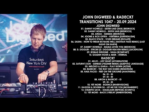 JOHN DIGWEED (UK) & RADECKT (Denmark) @ Transitions 1047 20.09.2024