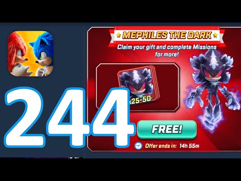 Sonic Forces: Gameplay Walkthrough Part 244 - Mephiles The Dark Gift! (iOS, Android)