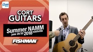 Video thumbnail for Cort Guitars Gold A6 with Greg Koch at NAMM 2018 - Fishman Equipped by Fishman Music