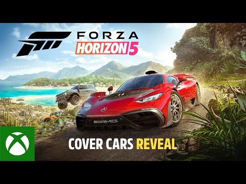 صورة الكشف عن وحدة تحكّم خاصة والمركبات التي ستظهر على غلاف Forza Horizon 5
