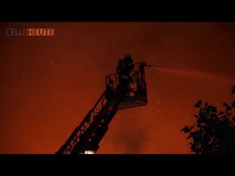 Großfeuer Celle Burghalle / Burgzentrum CHTV