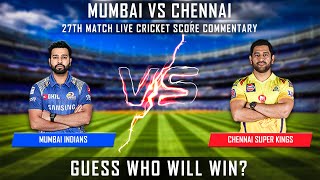 IPL 2021 LIVE MI VS RCB 27TH MATCH LIVE SCORES WITH COMMENTARY SUBSCRIBE FOR MORE