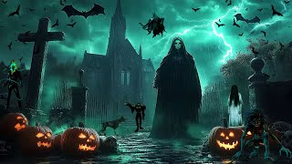Best Relaxing Halloween Music 2025 🎃 The Haunted Abandoned Castle 👻Haunted, Spooky Sounds 2025
