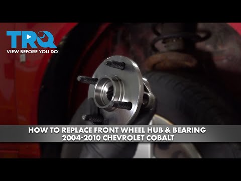 How to Replace Front Wheel Hub & Bearing 2004-2010 Chevrolet Cobalt