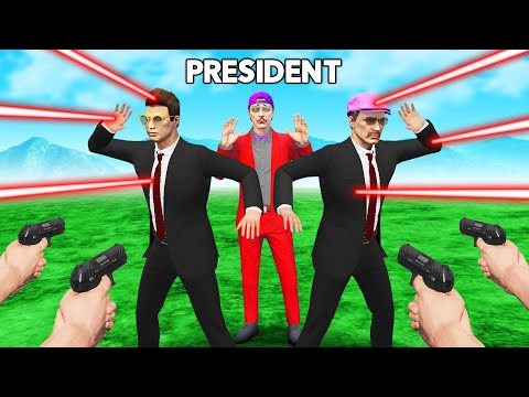 Protect the PRESIDENT in GTA 5...