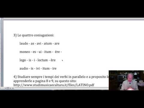 Latin from the beginning: Lesson No. 4. Reflection