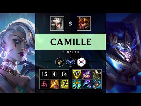 Camille Jungle vs Jarvan IV - KR Diamond Patch 25.14