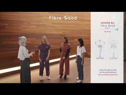 Amelia Jumpsuit Sewing Pattern video