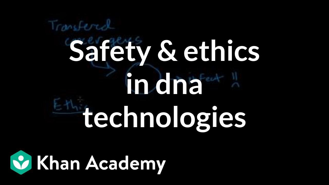 What are some important safety and ethical issues raised by this use of recombinant DNA technology?