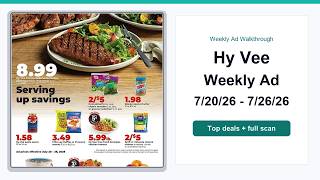 Hy Vee Weekly Ad (7/20/26 - 7/26/26) Top Deals