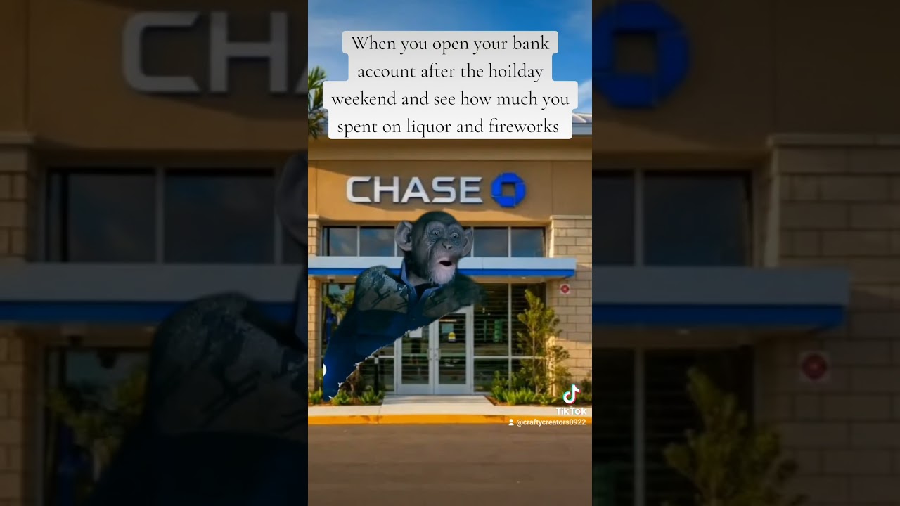Checking your bank account #shorts #bankaccount #liquor #firworks #holiday #funny #memes