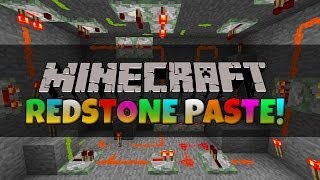 Minecraft Mod Showcase: Redstone Paste Mod! - INSANE REDSTONE!