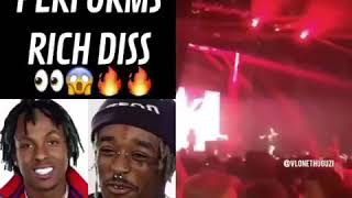 LIL UZI VERT PERFORMS RICH THE KID DISS TRACK (RICH FOREVER LEAKED) FOR THE FIRST TIME‼️