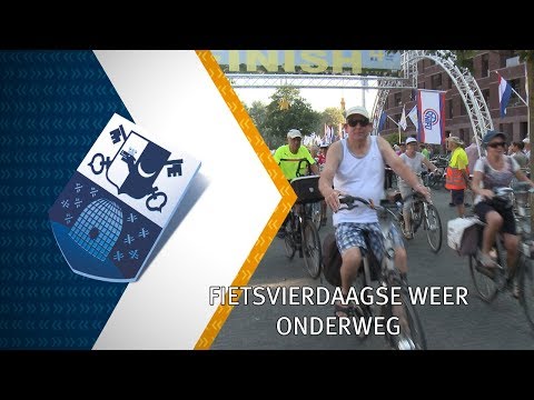 Fietsvierdaagse weer onderweg - 24 juli 2018 - Peel en Maas TV Venray
