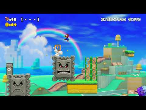 Super Mario Maker 2 🔧 Endless Challenge with Mario 9849 - 9856