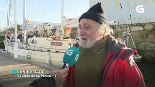 Reto ASTROLABIO. Javier Babé TVG en pantalán.