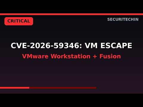 CVE-2026-59346: VMware VM Escape RCE Explained