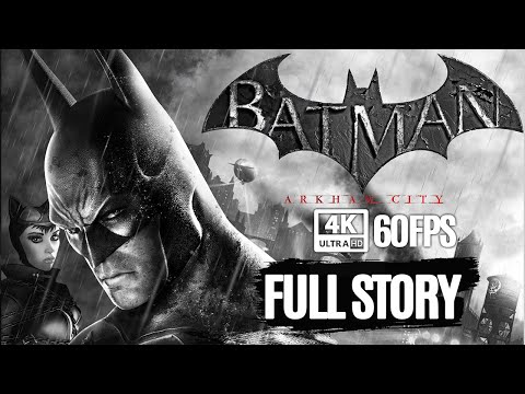 BATMAN: ARKHAM CITY All Cutscenes (Full Game Movie) 4K 60FPS Ultra HD