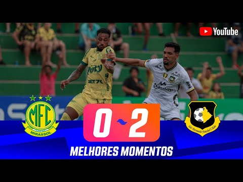 Gols e lances de Mirassol x São Bernardo