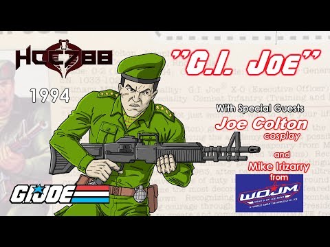 HCC788 - 1994 G.I. JOE - JOE COLTON and JoeCon - Vintage G.I. Joe toy!