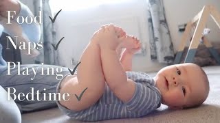 DAILY ROUTINE OF A 9 MONTH OLD BABY | FROM MORNING TO BEDTIME | ellie polly