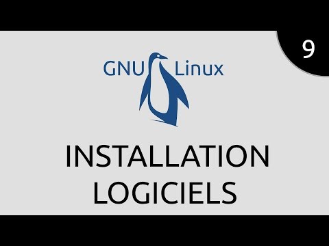GNU Linux 9 installation logiciels