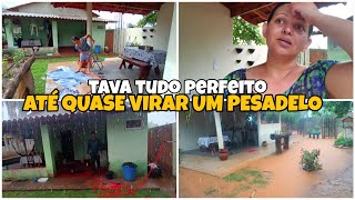UM DIA QUASE PERFEITO//TEMPESTADE ALARGOU TUDO 😭"tive que falar"