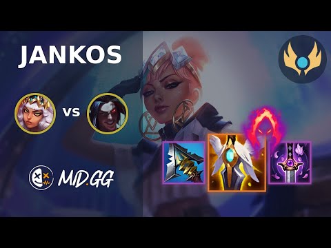 MID.GG: [ Jankos ] Qiyana JUNGLE vs Kayn | EUW CHALLENGER | LOL Season 2025