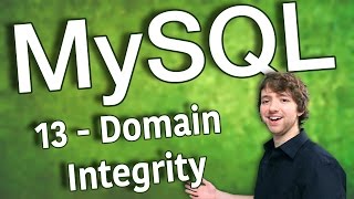 MySQL 13 - Domain Integrity