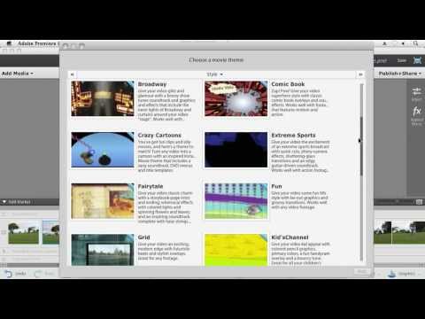 Instant Movie in Premiere Elements 12
