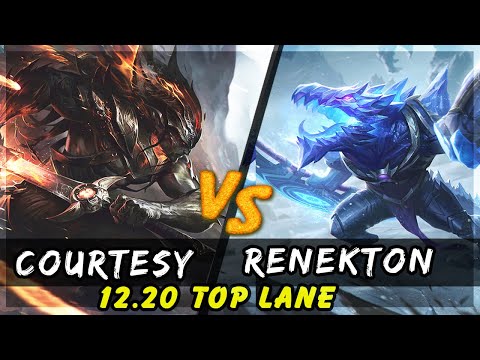 Courtesy - Yasuo vs Renekton TOP Patch 12.20 - Yasuo Gameplay