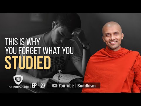 This is why you forget what you studied | Buddhism In English