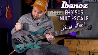 Video thumbnail for Ibanez EHB1505MS Multi-Scale Bass First Look by Ish Guitars