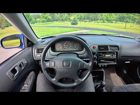 1999 Honda Civic Si (EM1) - Driving the High-Revving Icon