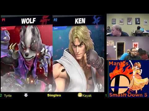 Kayak Vs Tyrtle Winners Finals - Manti's Smash Down 5