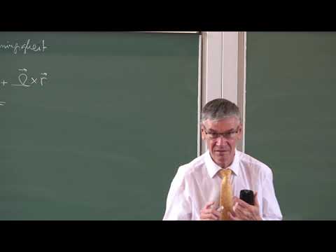 VL12  Prof. V.L Popov: Energiemethoden der Mechanik. Bewegung in einem nicht inertialen Bezugssystem