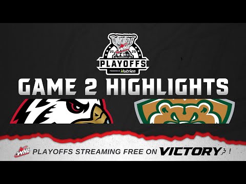 Everett Silvertips at Portland Winterhawks – Game 2 | 2025 WHL Playoffs Highlights