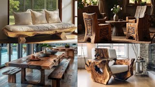 Stylish Solid Wood Furniture and Decor Ideas for Modern Home