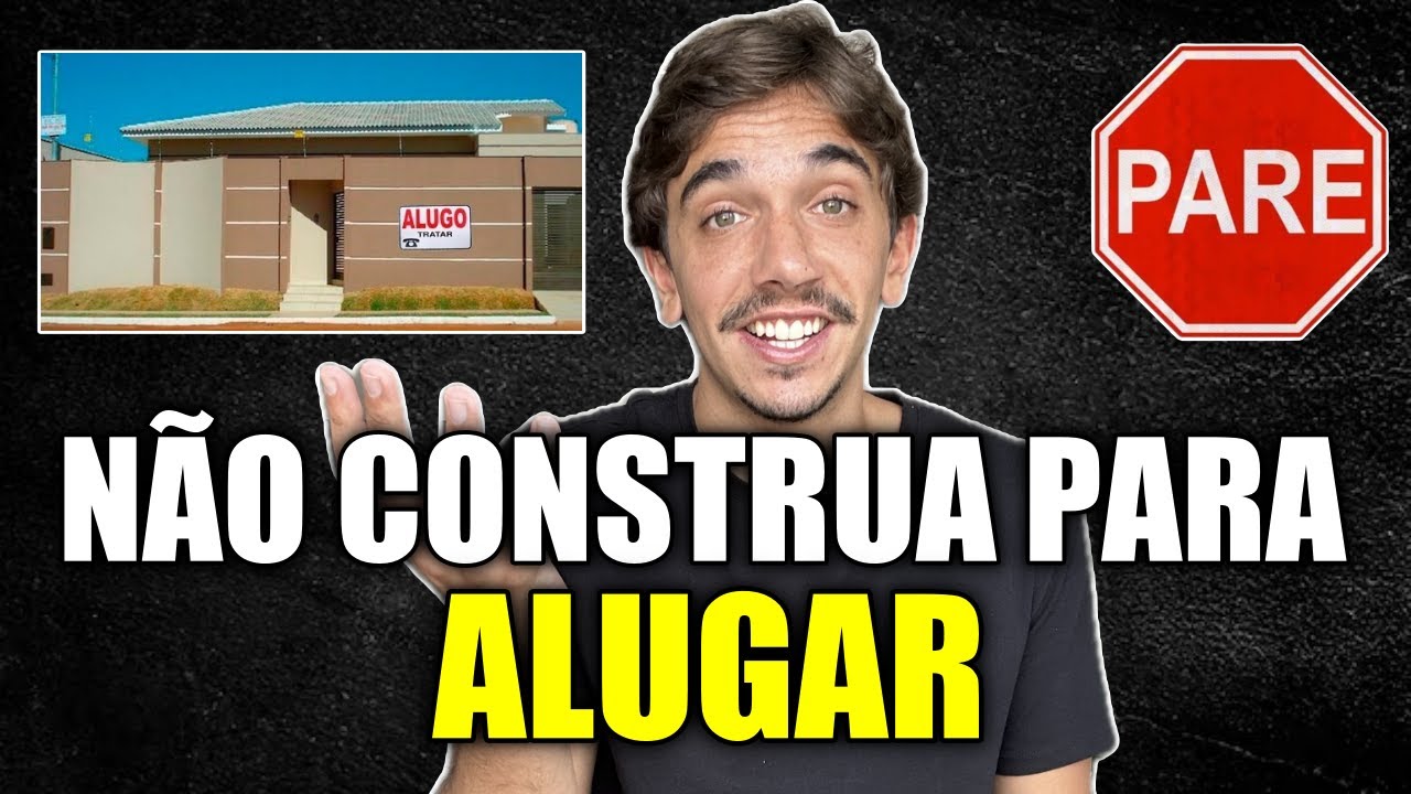 WHY DON'T I BUILD HOUSES TO RENT?