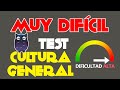 TEST DIFÍCIL de CULTURA GENERAL 🥇 para EXPERTOS 🥇 TRIVIA / EXAMEN / QUIZ / Saber es Poder 🦉