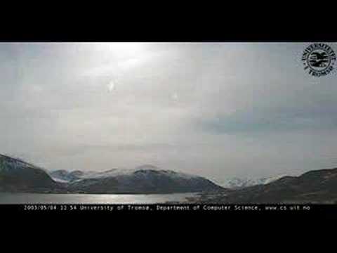 A view of Tromsø in the summer